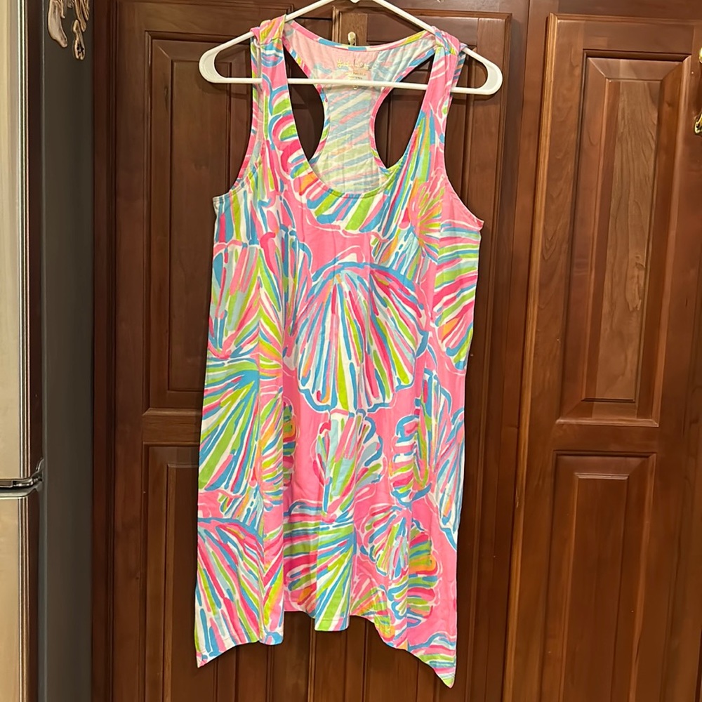 Lilly Pulitzer 100% pima cotton dress, racerback